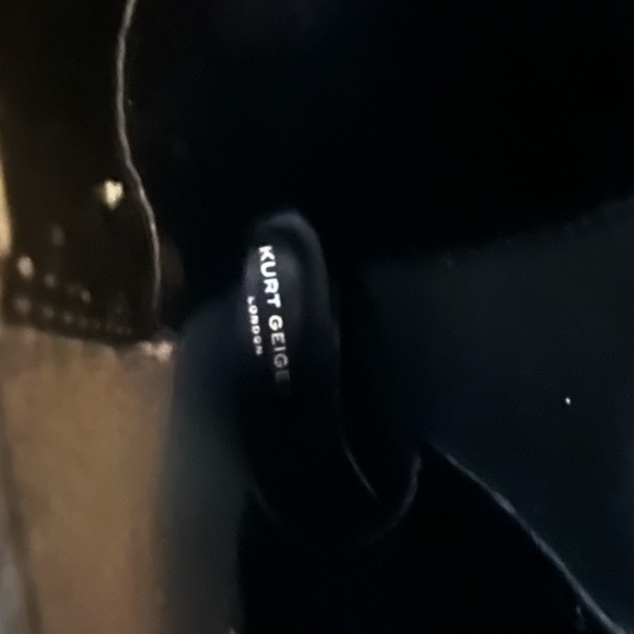 Kurt Geiger Stint chunky lug sole Chelsea/combat boots - Picture 3 of 4